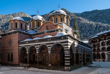 Bulgaristan'daki rila Manastırı