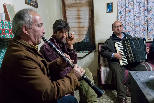 Музыканты Греции — стоковое фото