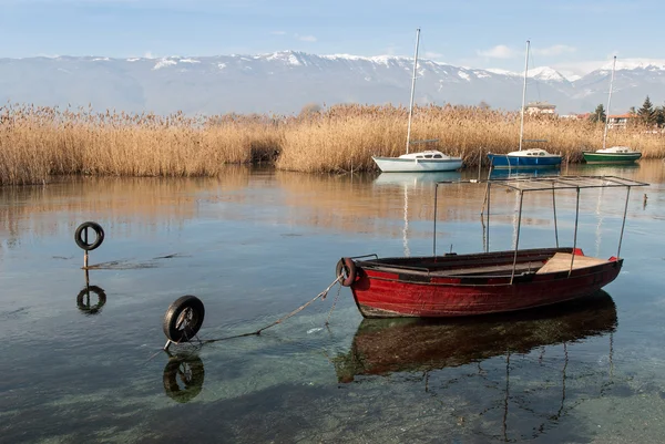 Lago Ohrid, República da Macedónia (ARJM ) — Fotografia de Stock