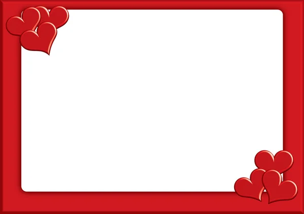 Valentine photoframe1 — Stockfoto