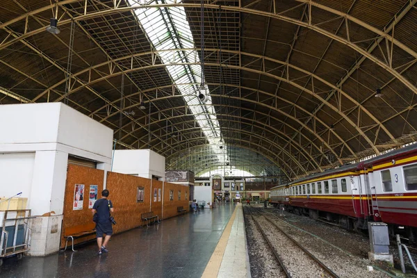 Bangkok Thailandia Novembre 2021 Stazione Hua Lamphong Vecchia Ferrovia Del — Foto Stock