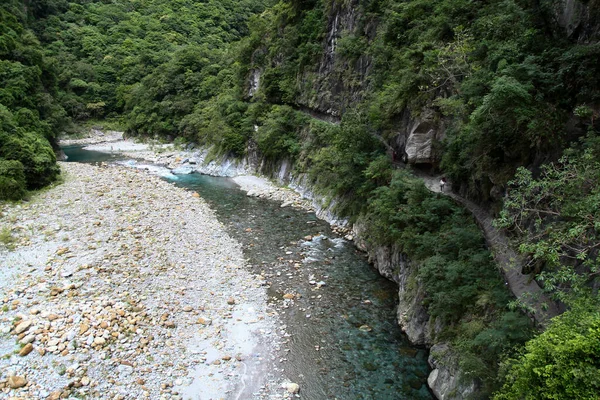 Vista Del Río Parque Nacional Del Taroko Hualien Taiwan — Foto de Stock