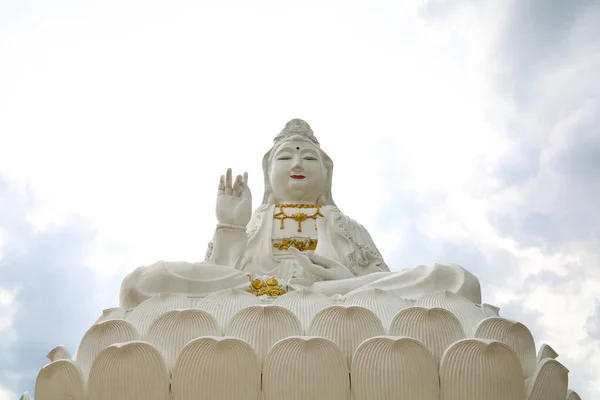 Chiang Rai Tailândia Julho 2020 Wat Huay Pla Kang Templo — Fotografia de Stock