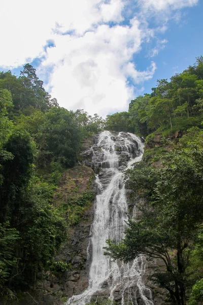 Sarika Waterfall Beutiful Vartegn Thailand - Stock-foto