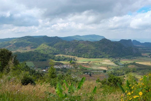 Widok Góry Park Przyrody Tajlandii — Zdjęcie stockowe