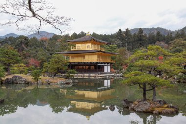 The landmark of Kinkaku-ji Temple, Kyoto, Japan.