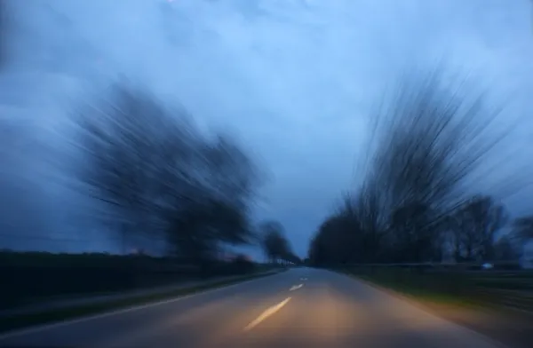 Efeito de condução desfocado 2 — Fotografia de Stock