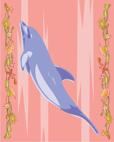 Delphin anschaulich — Stockfoto