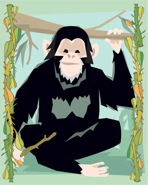 Ape illustrative — Stock Photo, Image