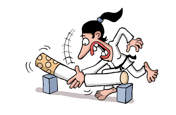 Отказ от привычки курить
