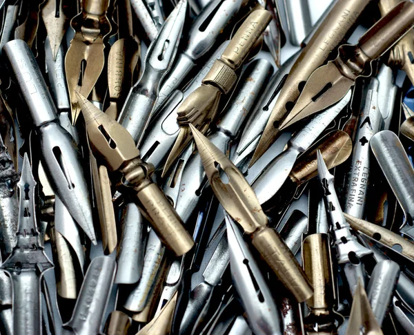 Group of drawing nibs — Stock Photo, Image