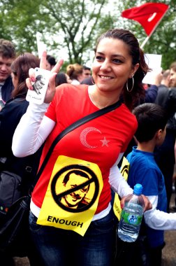 Türk protestocu