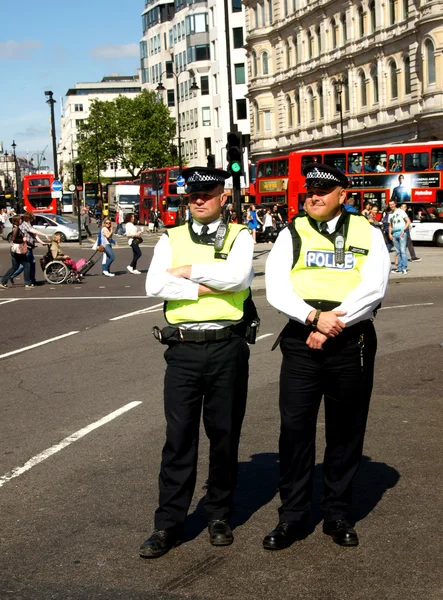 Two London Policemen — Stock Photo, Image