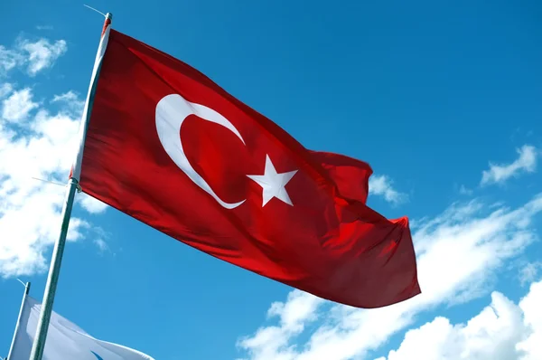 Turkish Flag — Stock Photo, Image