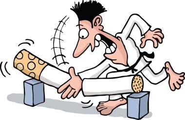 karate ile sigara bırakma