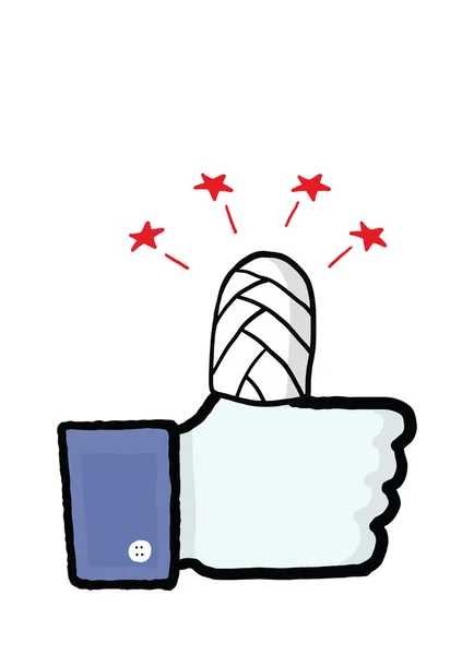 Facebook beveiliging — Stockfoto