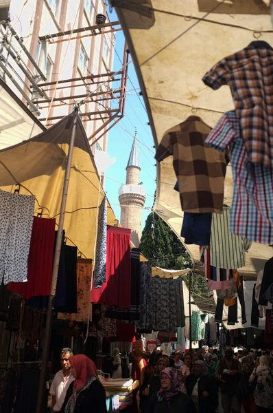 Mercado local turco al aire libre — Foto de Stock