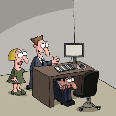 yeni erkek office alt çizgi film gag
