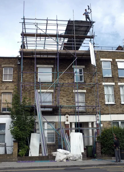 Scaffolding work — Stock Photo, Image