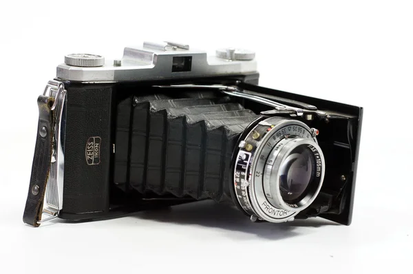 Close-up shot van een vintage camera — Stockfoto