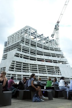 Tate modern yeni uzantı bina.