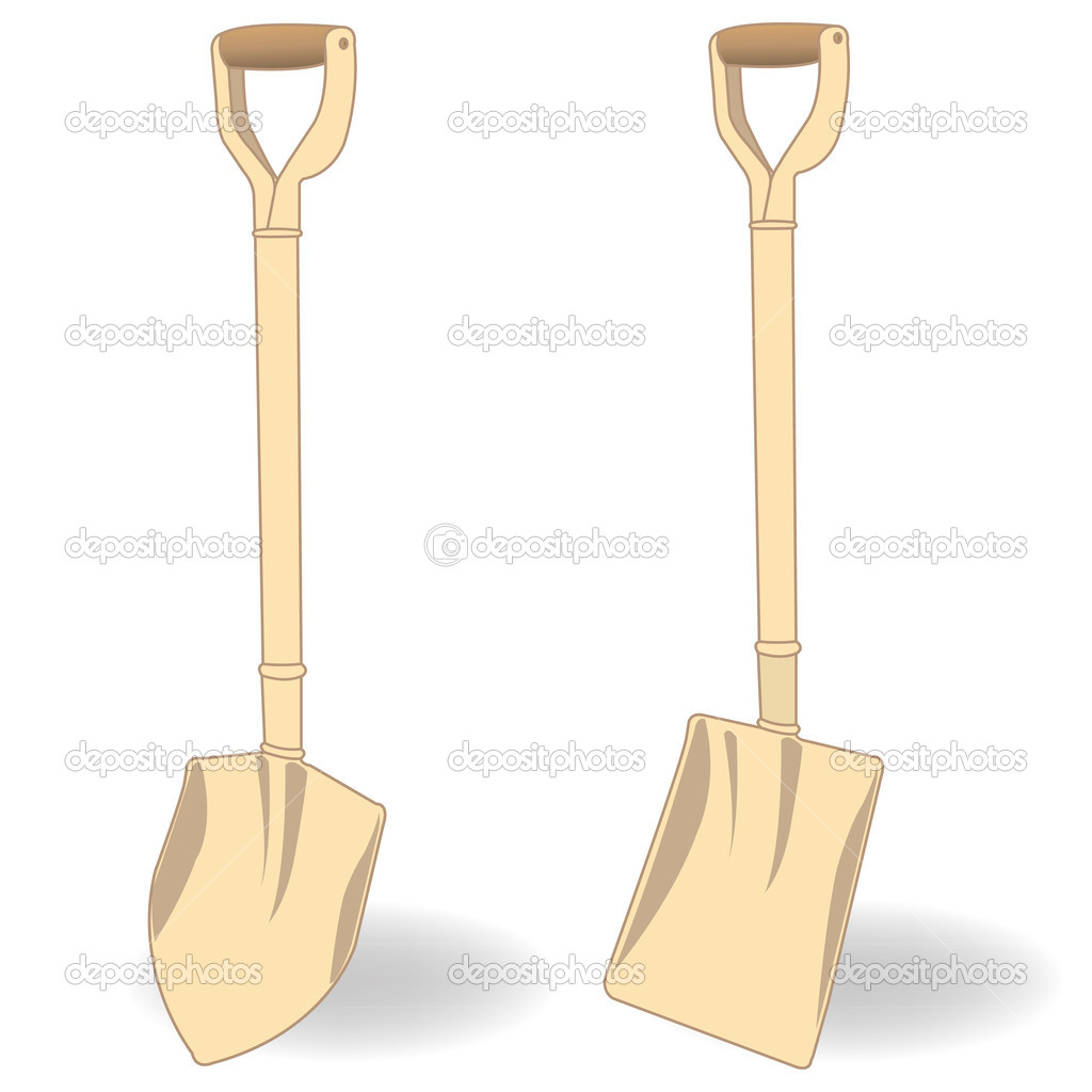 Shovel vector illustration