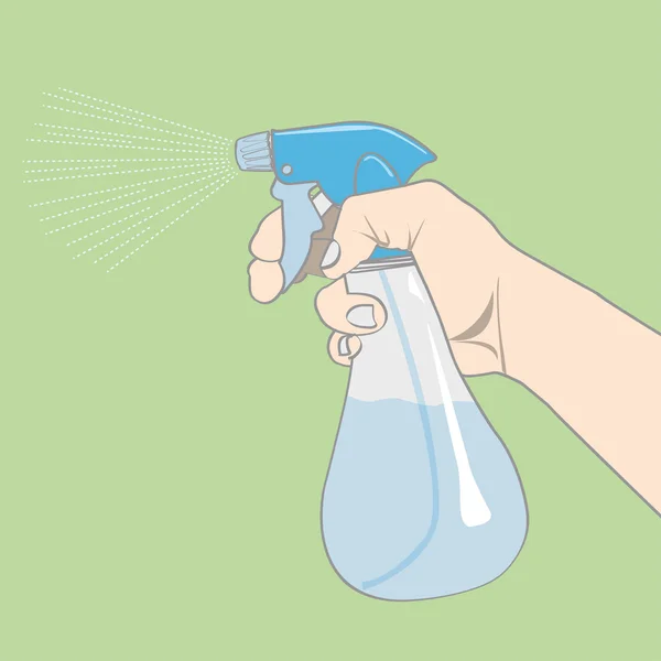 Spray fles vector — Stockvector