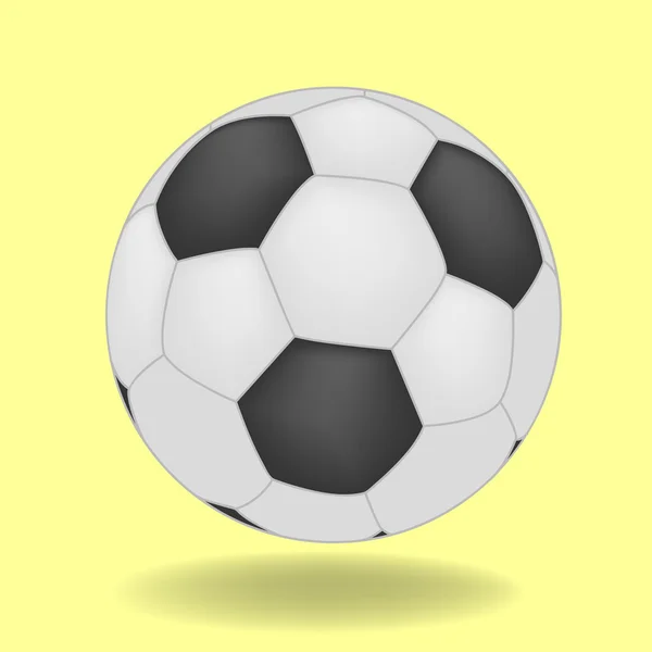 Voetbal Vector — Stockvector