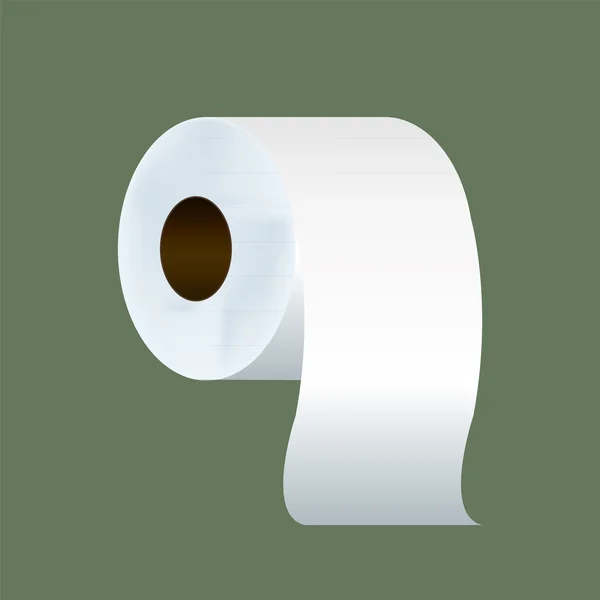 Toilettenpapiervektor — Stockvektor