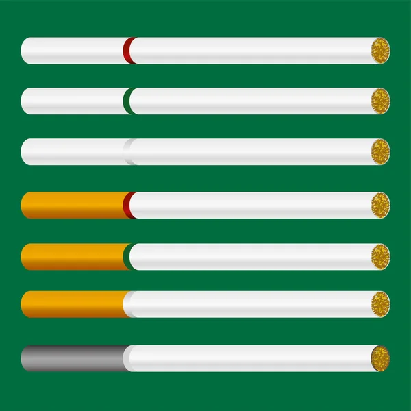 Vecteur de cigarettes — Image vectorielle