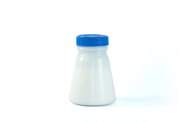 Бутылка клея с контуром — стоковое фото