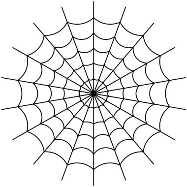 cobweb vector clipart