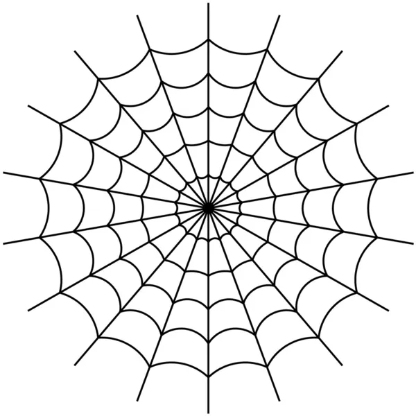 Spinnenwebvector — Stockvector