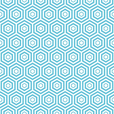 Dikişsiz altıgen desen arka plan