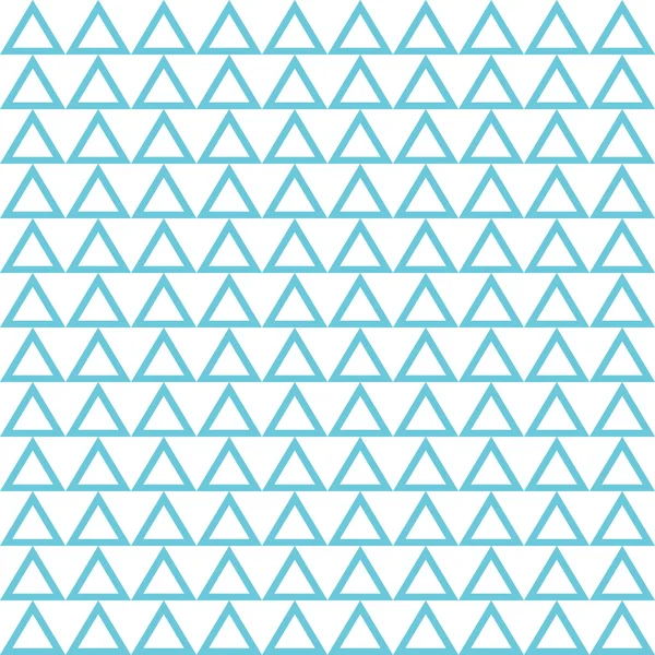 원활한 파란색 삼각형 추상 패턴 벡터 — 스톡 벡터