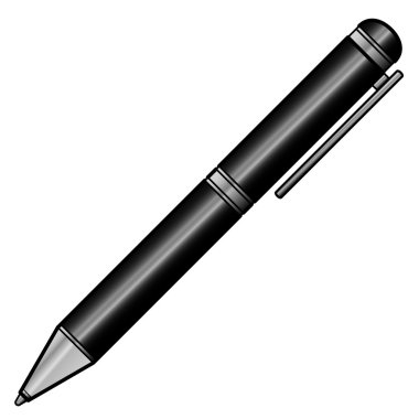 Pen vector clipart