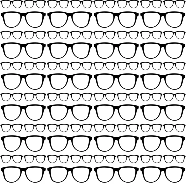 Nahtlose Muster der Sonnenbrille rahmt vector.eps — Stockvektor