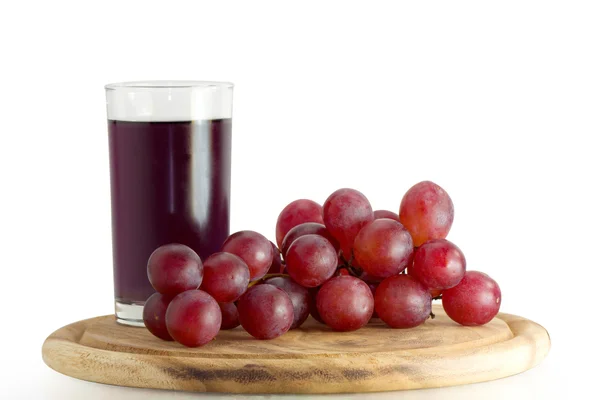 Glass of grape juice — Stock Photo, Image