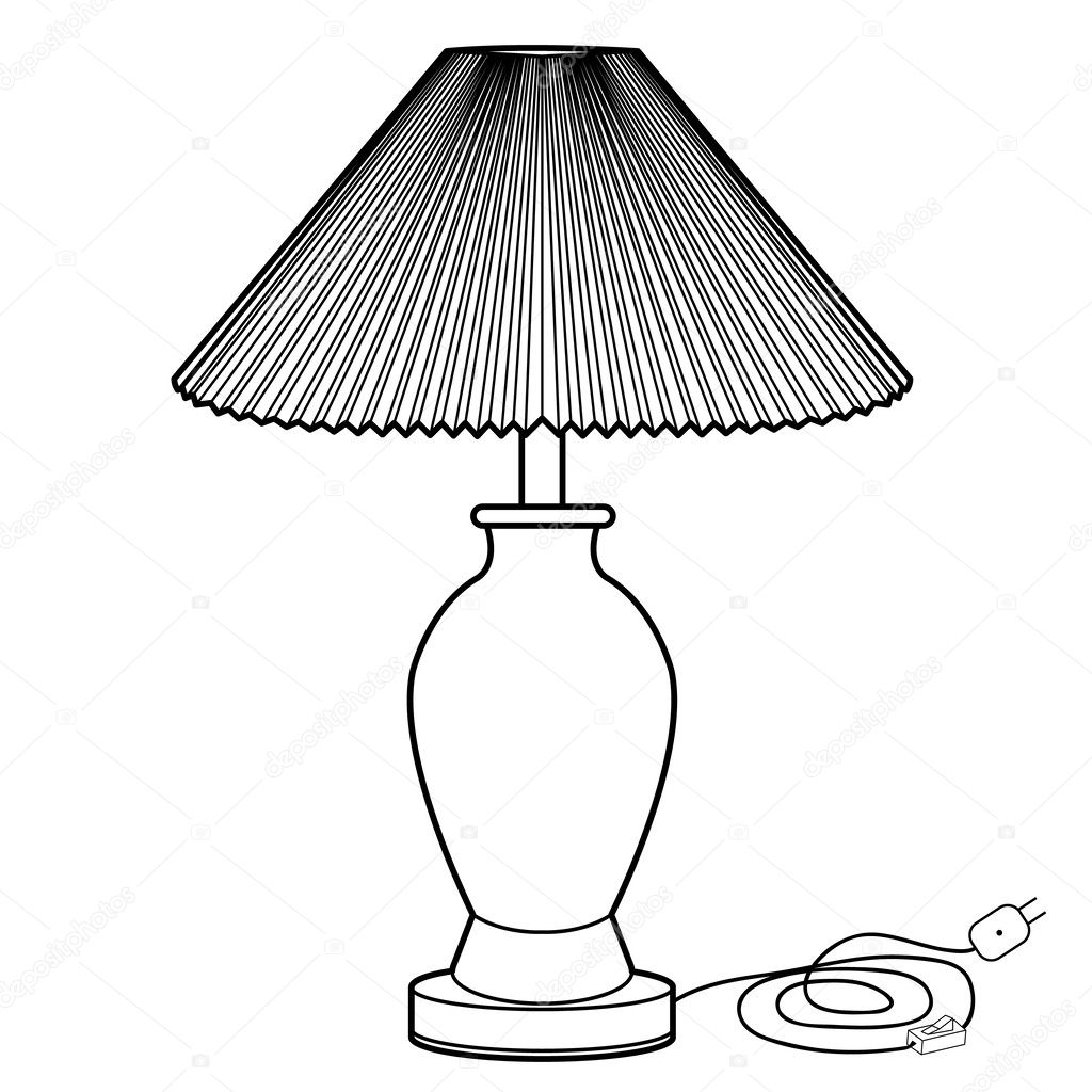 Lamp vector