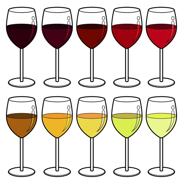 Vector de color vino — Archivo Imágenes Vectoriales