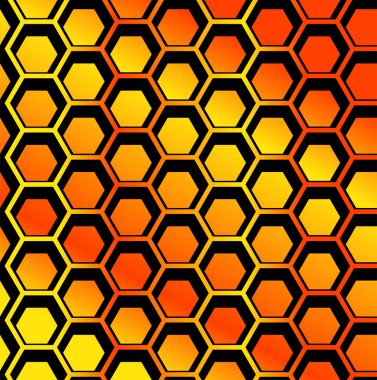 Dikişsiz petek tasarlamak vektör