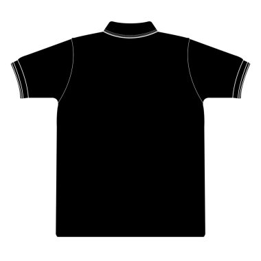 polo gömlek kontrast vektör arka yüzüne