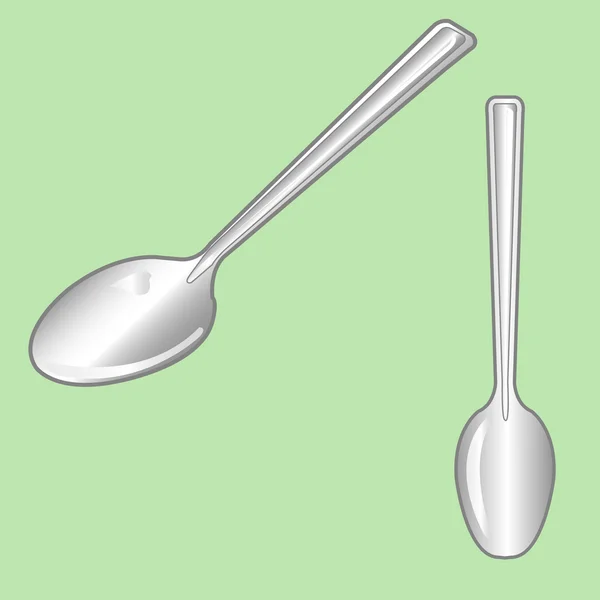 Spoon vector — Stock Vector