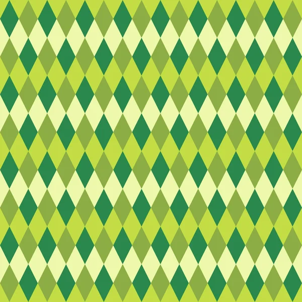 Dikişsiz yeşil soyut mozaik arka plan — Stok Vektör