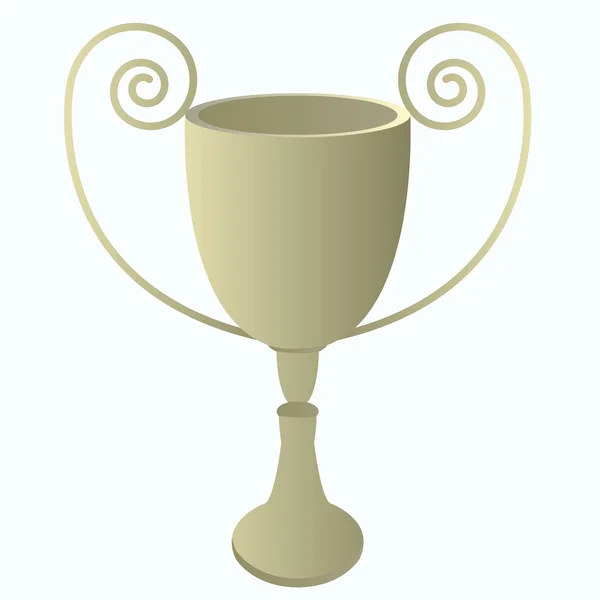 Vetor copo troféu — Vetor de Stock