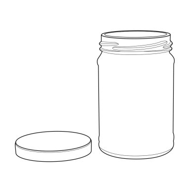 şişe cam hattı vektör