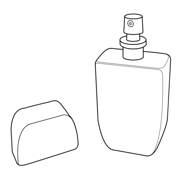 科隆喷雾瓶行向量 — 图库矢量图片