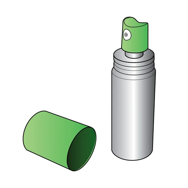 Vector de botella de aerosol oral — Archivo Imágenes Vectoriales