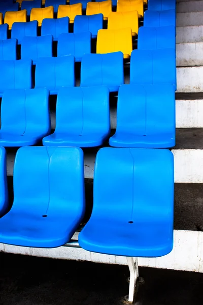 Стадіон стільці — стокове фото