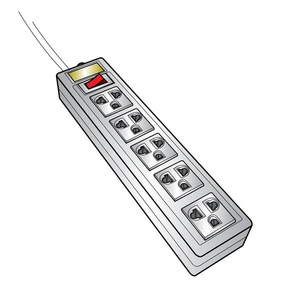 Plug sockets vector — Stock Vector
